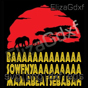 Lion king images SVG, eps, dxf, pdf, png, cutting file Files Instant Download