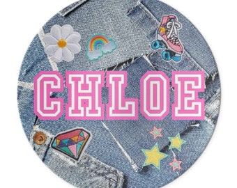 Plato personalizado: Jeans