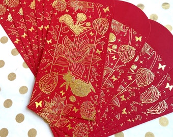 Kpop Lunar New Year Red Envelopes Li Xi Hong Bao