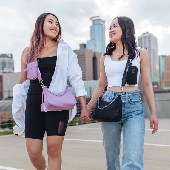 Trendy Nylon Crossbody Bag Fashion Sling Shoulder Bag Womens