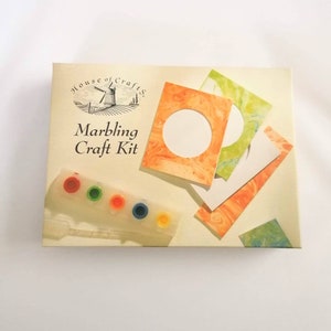 Marmering knutsel kit, gemakkelijk te gebruiken geschikt voor alle leeftijden, verven en kaarten ingesloten. Leuk kunstproject creatief, ergotherapie geestelijke gezondheid