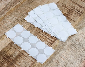 Double Sided Adhesive Backing Stickers for Wax Seals 25 mm - Self Adhesive Backing Stickers - Wax Seal Stickers