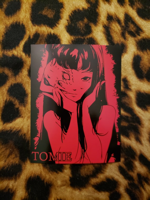 Tomie Vinyl Resin Sticker 2 Colors Junji Ito Japanese Etsy Tomie Vinyl Resin Sticker 2 Colors Junji Ito Japanese Etsy