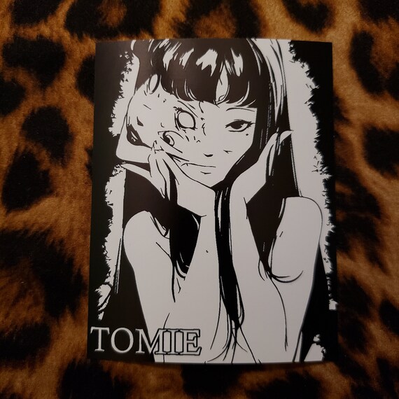 Tomie Vinyl Resin Sticker 2 Colors Junji Ito Japanese Etsy Tomie Vinyl Resin Sticker 2 Colors Junji Ito Japanese Etsy