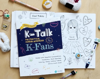 K-TALK Berberisch Arbeitsbuch: Spaß beim Sprachenlernen für K-Pop Fans (enthält MP3 Dateien) 【Gedruckt】