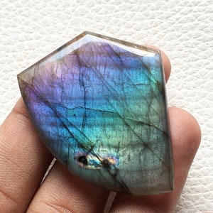 31x25x6 mm Very Rare Amazing Quality Blue Labradorite Cabochon Gemstone 56.20 ct