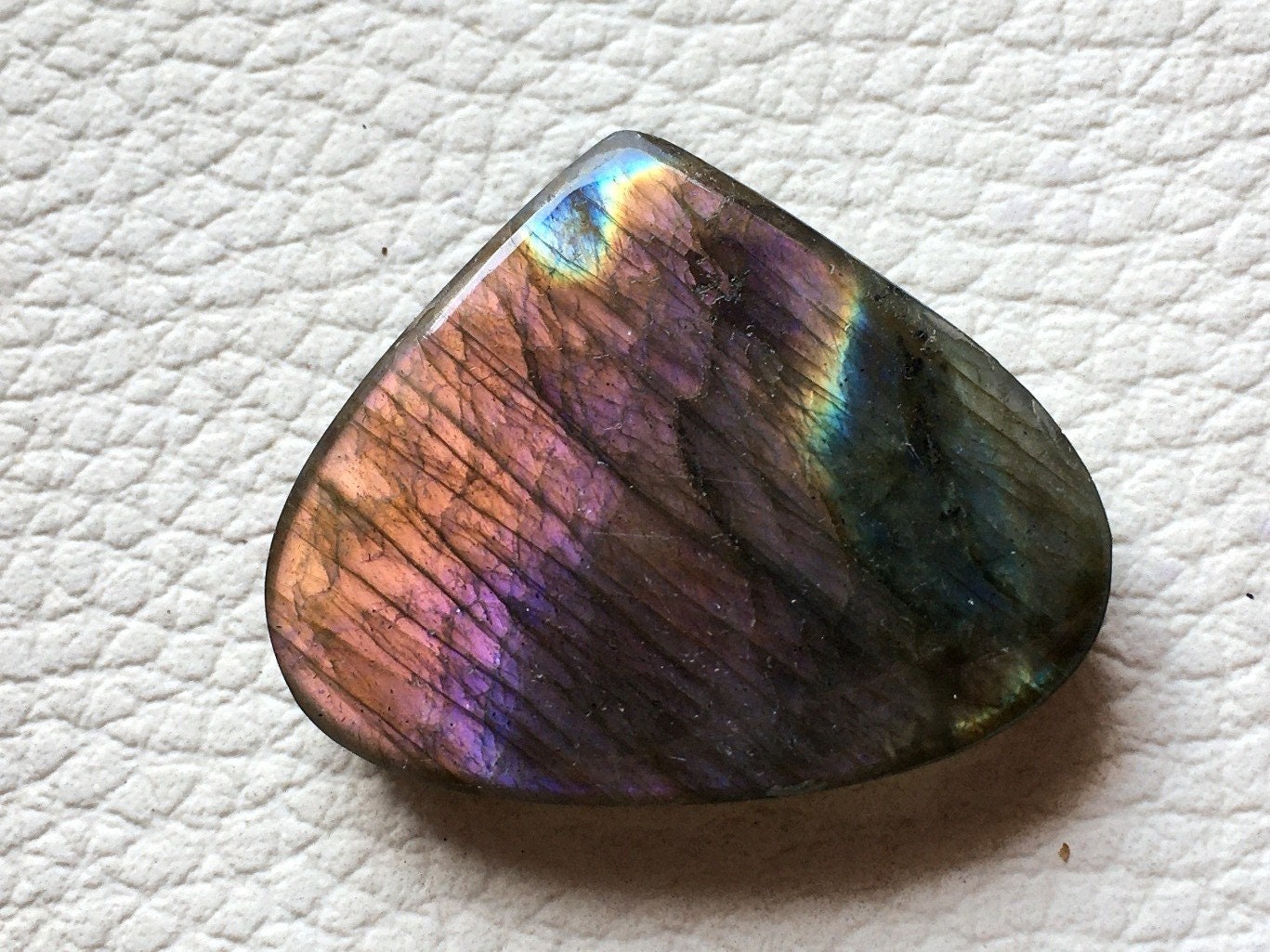 Very Rare Amazing Labradorite Cabochon 30X36X6 MM Fancy Shape | Etsy