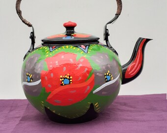 Handpainted kettles | Etsy Handpainted kettles | Etsy