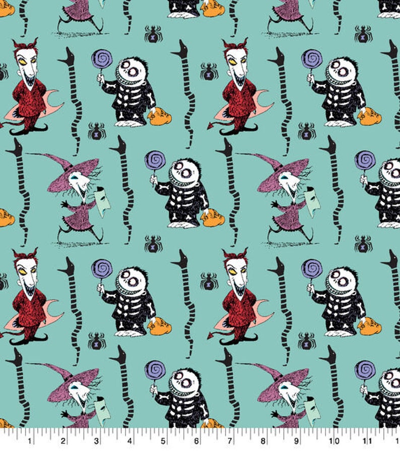 NBC Snakes Intertwined Nightmare Before Christmas cotton Etsy Nightmare Before Christmas Snakes