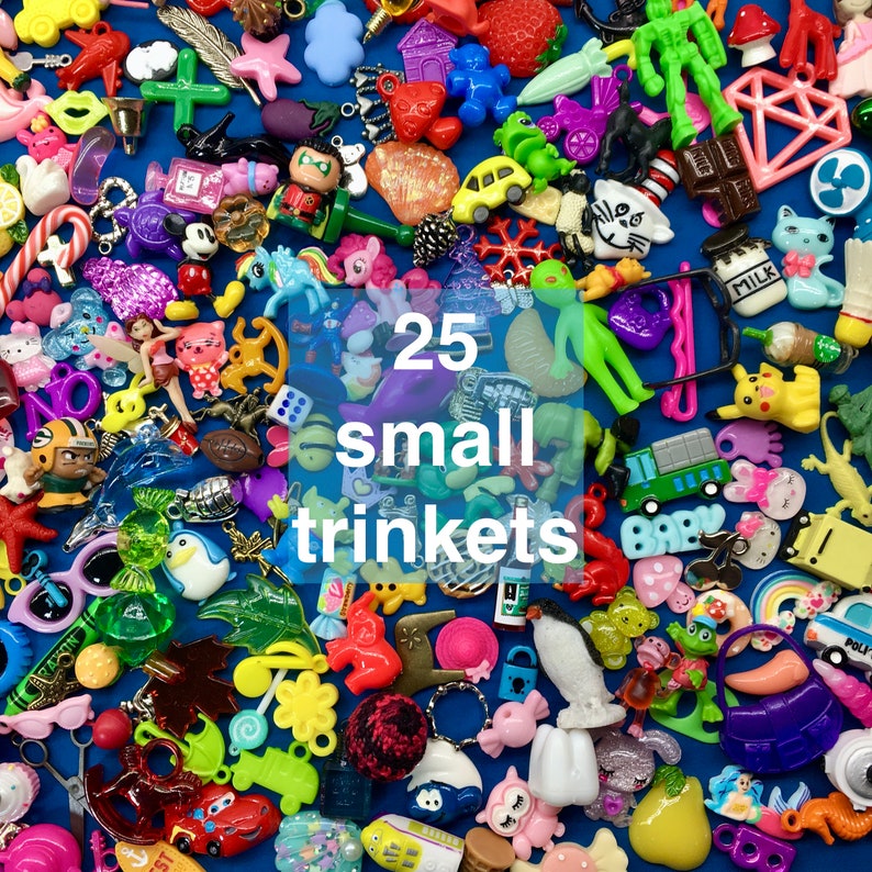 25 Small Trinkets Miniature Objects and Tiny Things. for Etsy