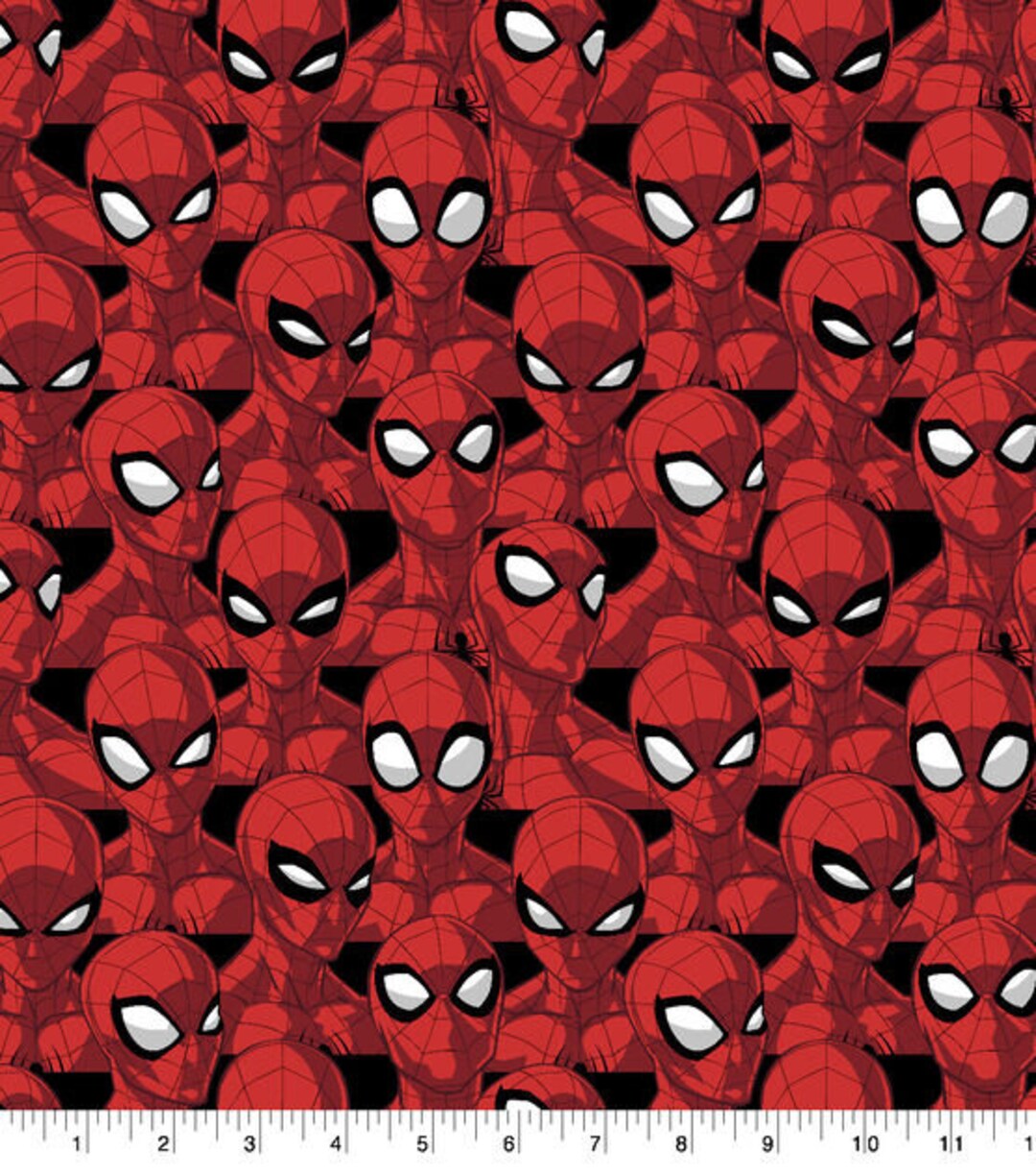 Disney Spiderman Cotton Fabric By The Meter,Printed Fabrics For Sewing  Dress Clothes Patchwork,DIY Needlework