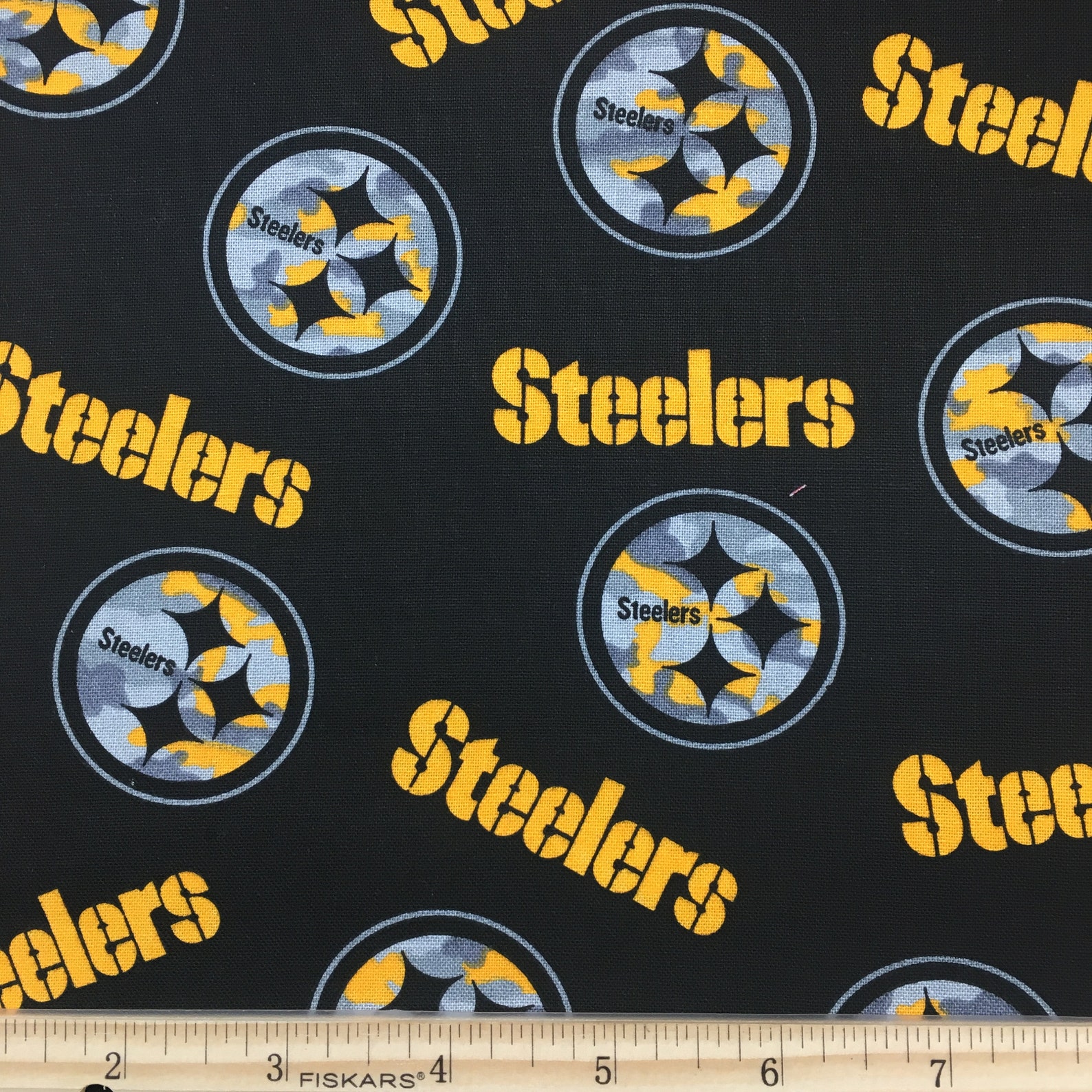 Pittsburgh Steelers Camo Cotton Fabric by the Yard 44w - Etsy
