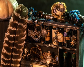 Caja de hechizos de bruja personalizada, regalo de tesoros de brujas, kit de altar pagano