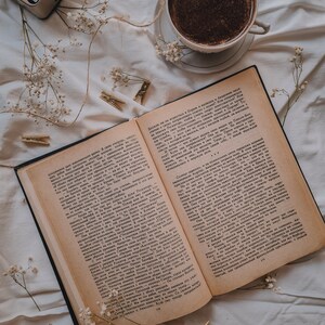 Scatola di libri a sorpresa dell'usato / Appuntamento al buio con un libro, tè gratis immagine 2
