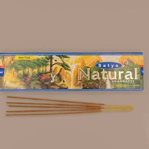 Natural Incense, Satya Incense, Handmade Incense Sticks - Batons Encens, Nag Champa Incense, 100% Original Handmade - boho fair trade Gift