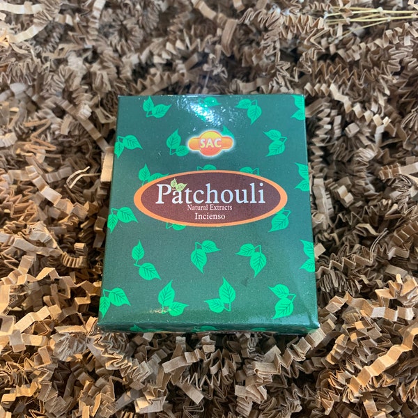 Patchouli natural extracts Cones -SAC Patchouli Incense Cones Hand rolled Hand made