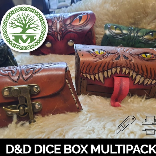 Dice Box Multi Pattern Pack