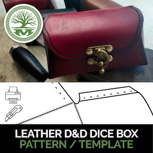 Dice Box Pattern | Dice Chest Pattern