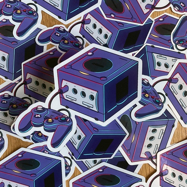 Gamecube Sticker Etsy