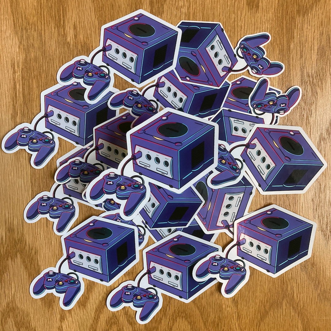 Nintendo Gamecube Sticker Etsy
