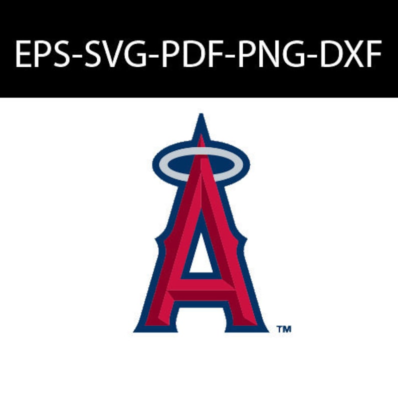Download Los Angeles Angels logo svg Baseball MLB logo team svg | Etsy