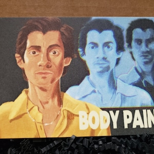 Arctic Monkeys Alex Turner Body Paint Music Video Art Study Print