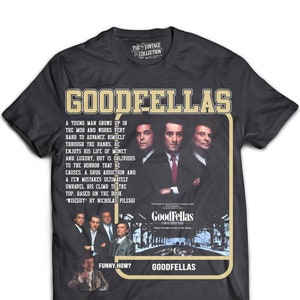 Goodfellas Card Tribute Shirt LIMITED EDITION (Colores Negro, Crema, Blanco)