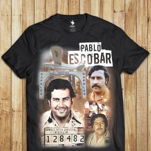 Camisetas de pablo escobar hot sale