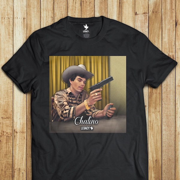 Maglietta Chalino Sanchez 100% cotone Medium-3XL