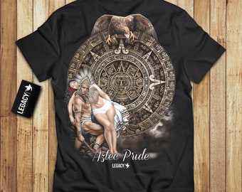 Aztec Pride Eagle T-Shirt 100% Cotton