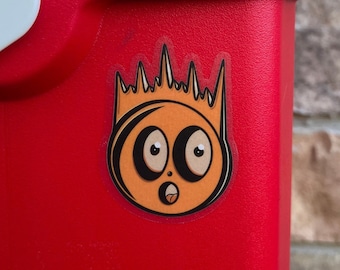 Abstraktes Gesicht Sticker