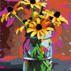 Print :Black eyed Susan