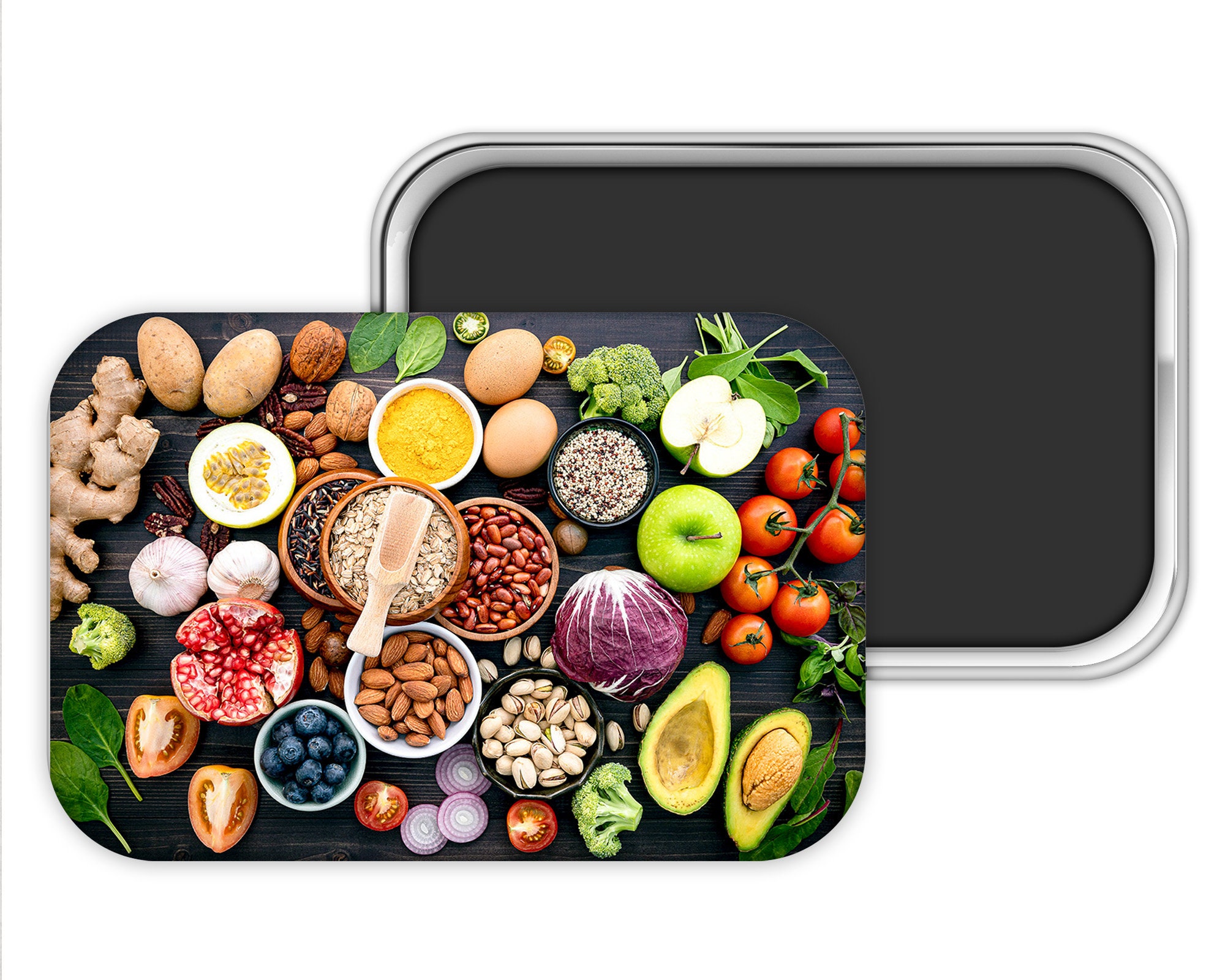 Large Refrigerator Food Chore Etsy