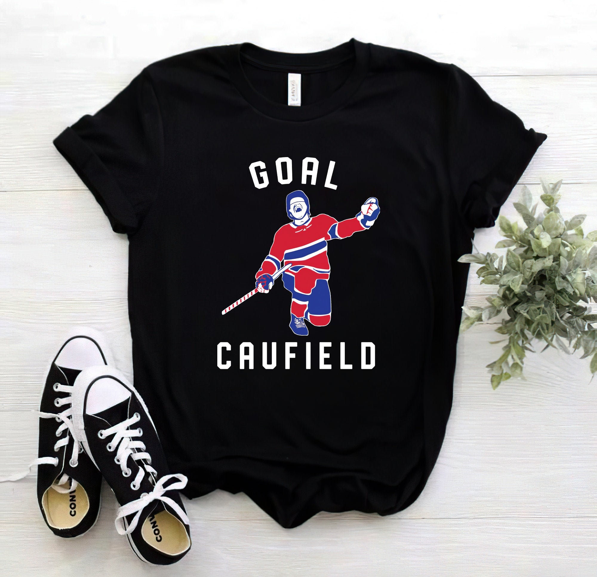 Goal Caufield T-Shirt Cole Caufield Shirt Montreal Canadiens | Etsy