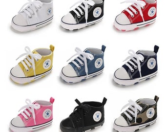 infant canvas pumps