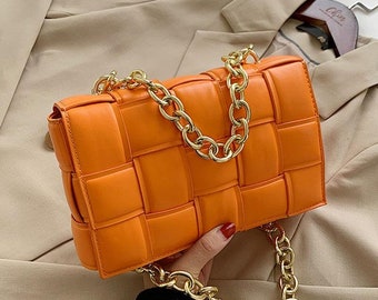 orange purse