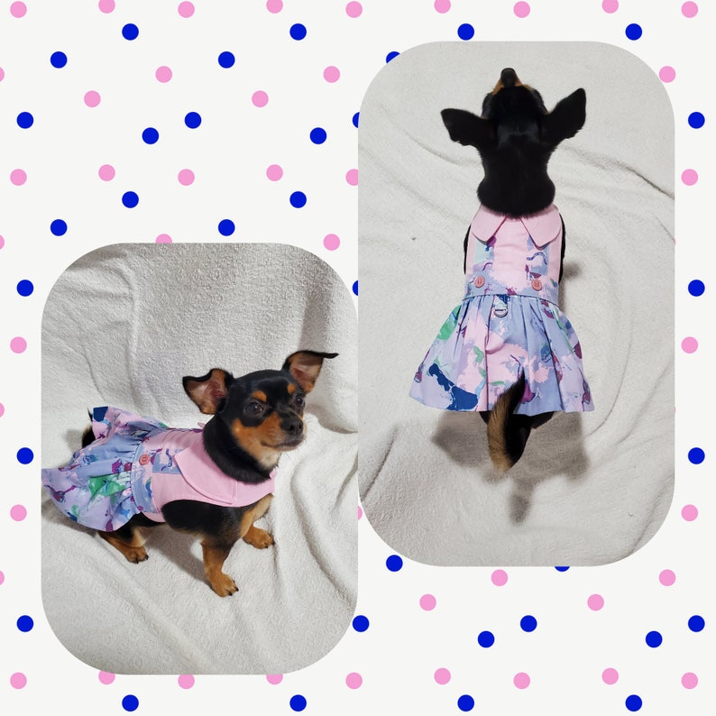 Girl Dog Clothes Teacup Dog Dress Dog Clothes Girl Dog Etsy