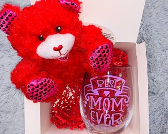 Mother&#39;s Day Wine Glass | For Her | Grandma | Stepmom gift | For Mom | Best Mom | Stemless | Best Grandma