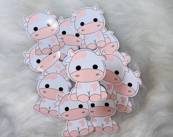 Strawberry Cow 1-Piece Sticker!