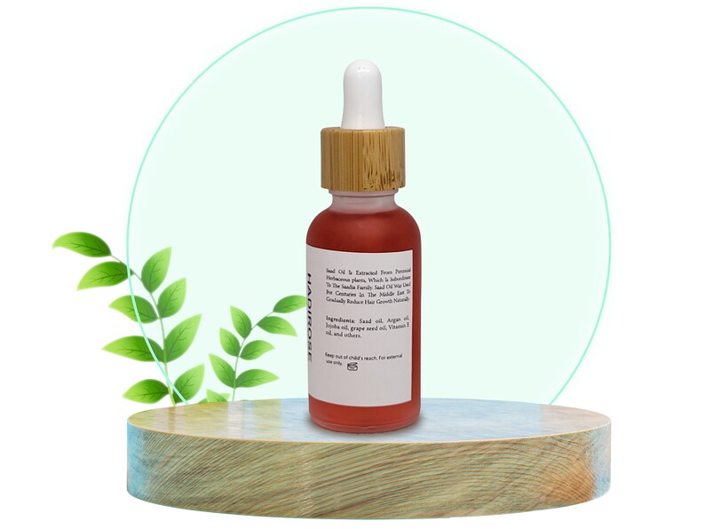 Permanent Hair Removal Serum, Natural Hair Growth Inhibitor, All Skin