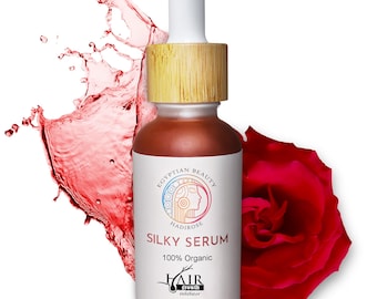 Organic Egyptian Cyperus Rotundus Hair Removal Serum | Red Saad Oil | Post-Wax Care | Prevent Ingrown Hair | Rose Scented.