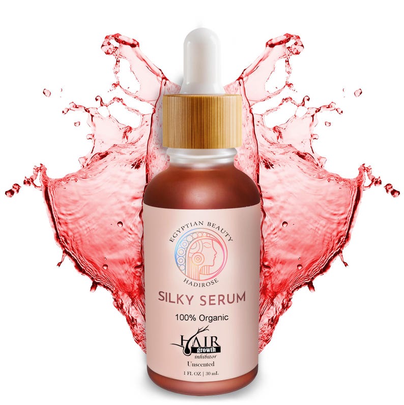Organic Egyptian Cyperus Rotundus | Red Saad Oil | All Natural Hair Removal Serum | Post-Wax Care | Ingrown Hair Prevention | Original Scent afbeelding 1