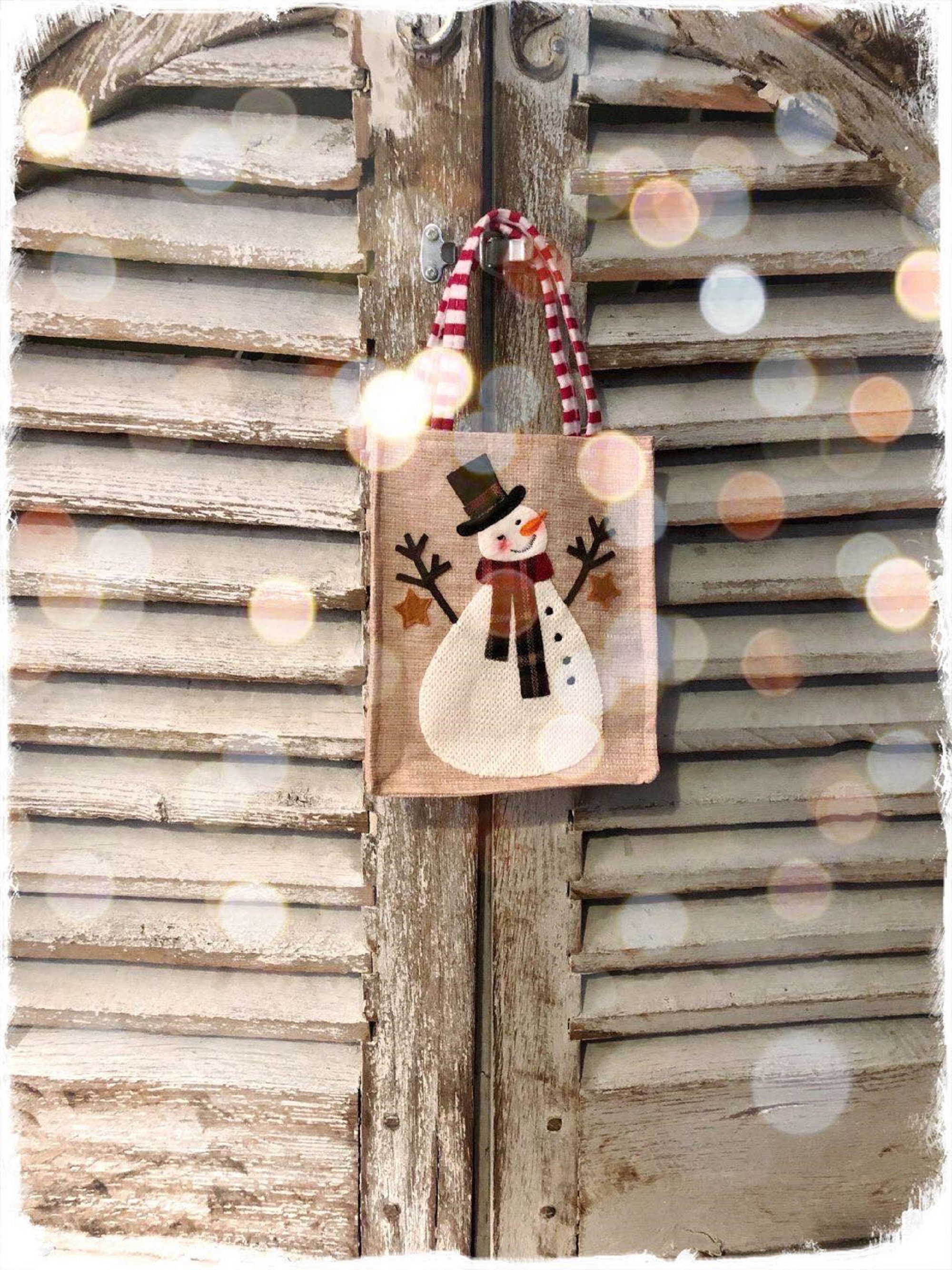 Sac à Friandises Bonhomme de Neige