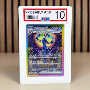 PA10 RawGuard "Probably A 10" | Trading Card Guard | Sports Card Protector | Toploader Case | Collectible Card Display | PSA Slab