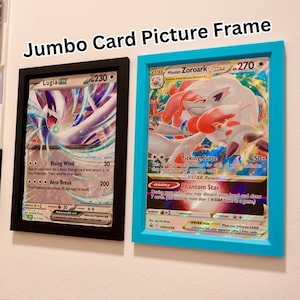 jumbo pokemon card frame 3D Printable Picture by MysticMesh3D Found a picture frame that