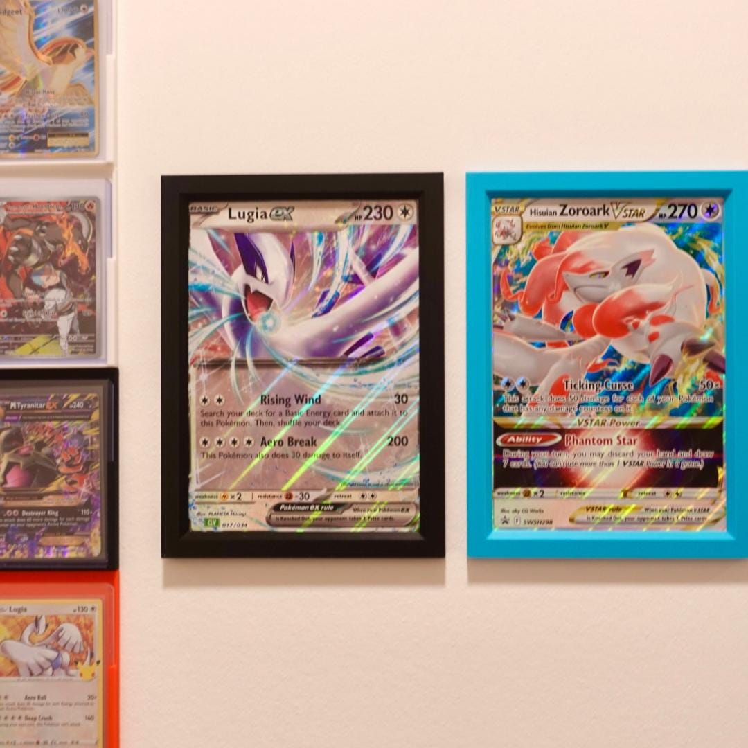 jumbo pokemon card display 40 Pack Jumbo Pokemon Card Sleeves Fitted for Large Oversized Trading Cards  Games and Big Photo with Premium Quality Clear Thermo Plastic Protection main image 0