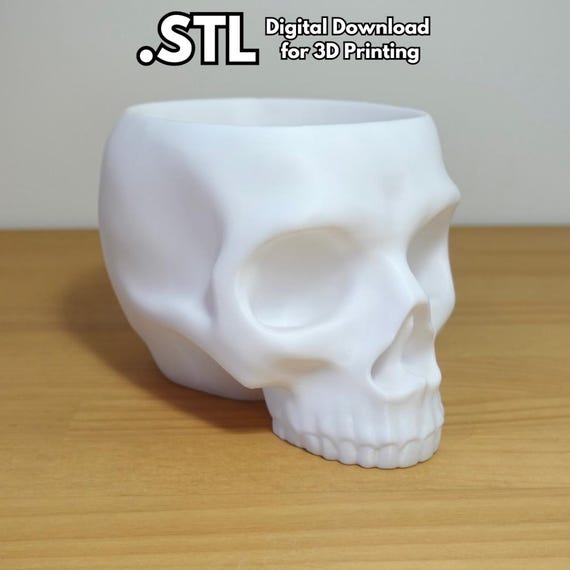 Skull Bowl (STL FILES) - Etsy