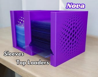 CardCare Lite (Nova Edition) – Trading Card Sleeve and Toploader Dispenser Organizer for TCG and Sports Cards