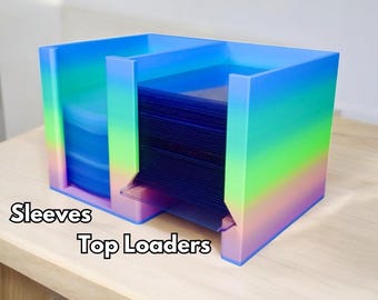 CardCare Lite – Organizador de capa para cards colecionáveis e dispensador de carregamento superior para cards de TCG e esportivos