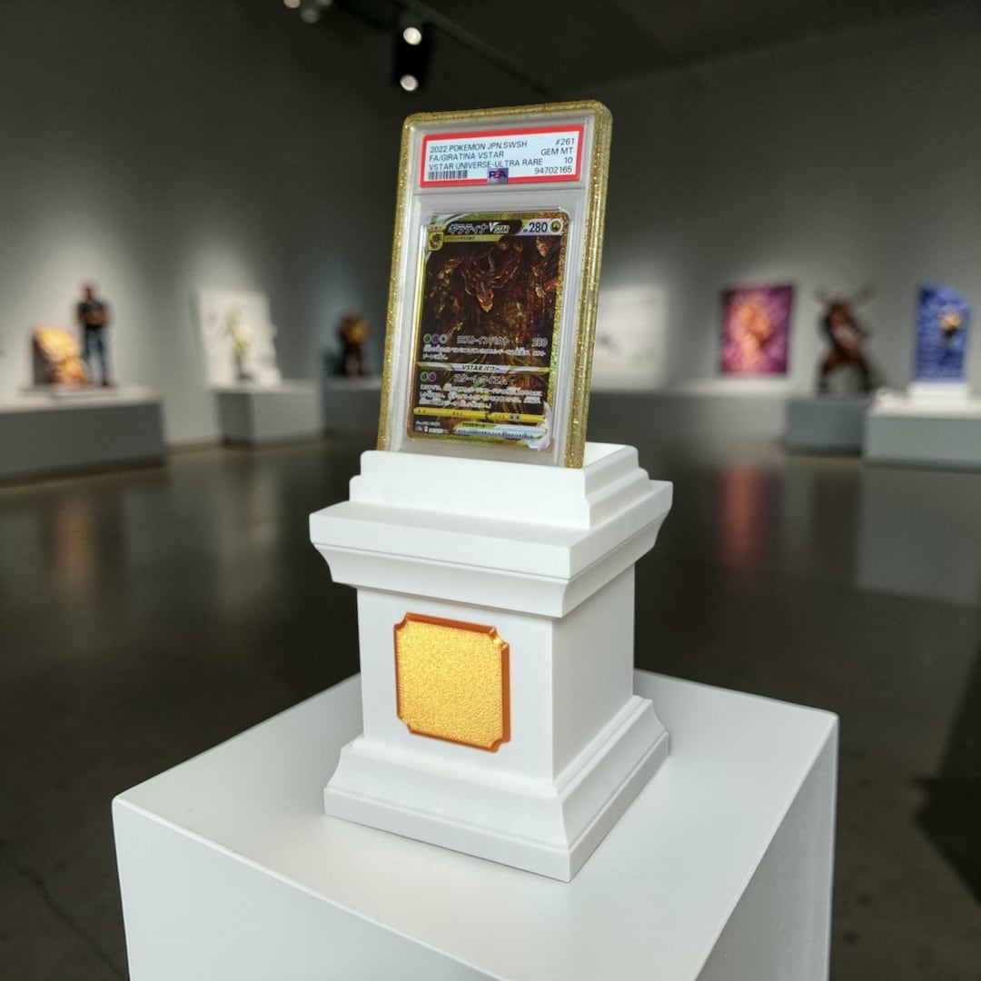 Tag Slab Display Slab Pedestal Graded Card Display Stand | PSA BGS TAG Slab Holder ...
